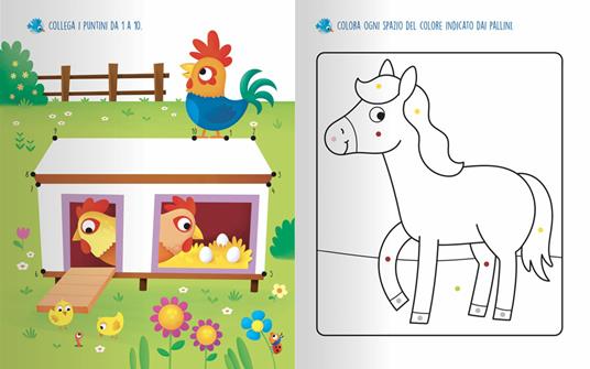 LaFeltrinelli La Fattoria. Tante Attività Divertenti Per Bambini Dai 3 Ai 6 Anni. Ediz. A Colori