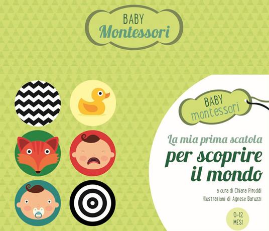 LaFeltrinelli La mia prima scatola per scoprire il mondo. Baby Montessori. Con gadget. Con Poster
