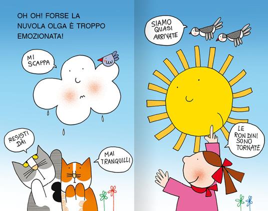 LaFeltrinelli La Nuvola Olga E Le Rondini. Stampatello Maiuscolo. Ediz. A Colori