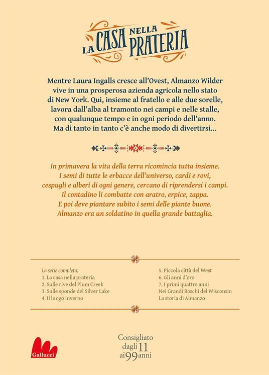 LaFeltrinelli La Storia Di Almanzo. La Casa Nella Prateria