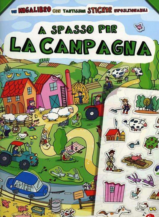 LaFeltrinelli A spasso per la campagna. Con adesivi