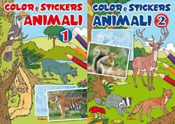LaFeltrinelli Color e stickers animali 1-2