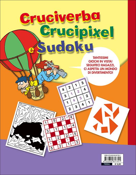 LaFeltrinelli Cruciverba Crucipixel E Sudoku