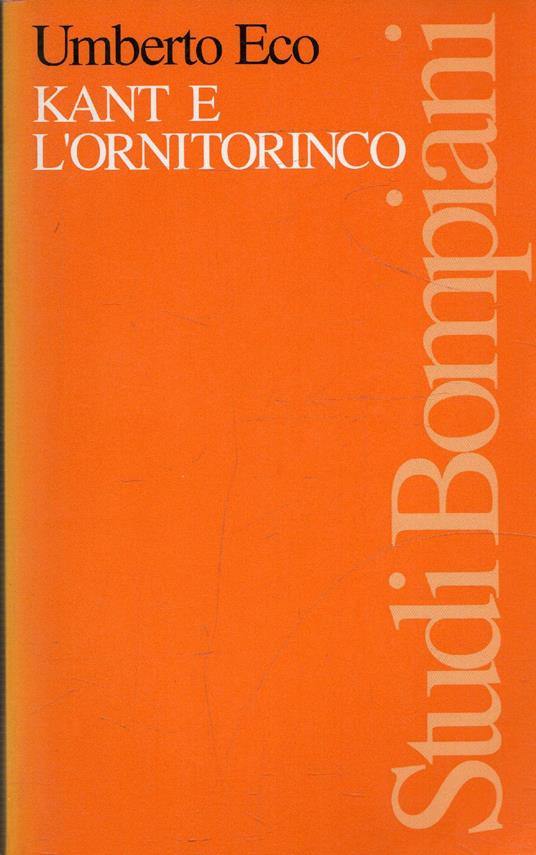 LaFeltrinelli Kant E L'ornitorinco