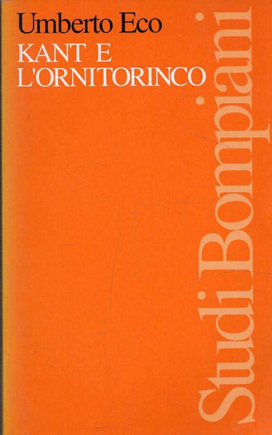 LaFeltrinelli Kant e l'ornitorinco