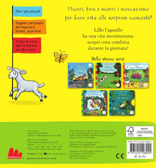 LaFeltrinelli Lillo L'agnello. Ediz. A Colori