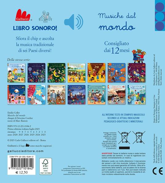 LaFeltrinelli Musiche Dal Mondo. Ediz. A Colori