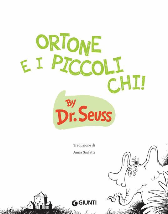 LaFeltrinelli Ortone E I Piccoli Chi