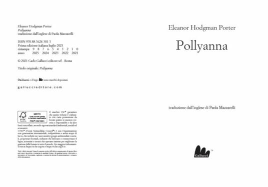 LaFeltrinelli Pollyanna