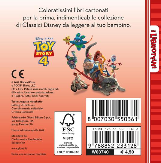 LaFeltrinelli Toy Story 4. Ediz. A Colori