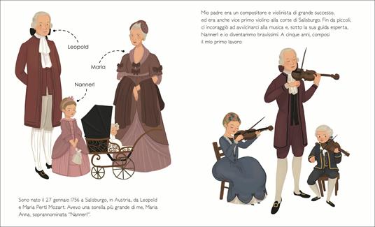LaFeltrinelli Wolfang Amadeus Mozart. Ediz. A Colori