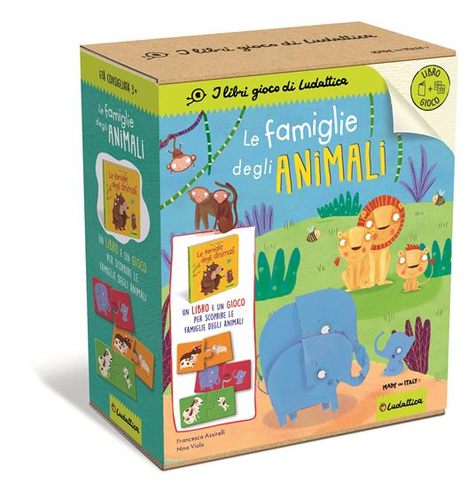LaFeltrinelli Le famiglie degli animali. Ediz. a colori. Con Gioco