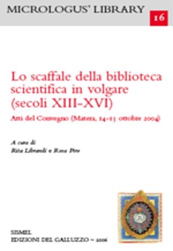 LaFeltrinelli Lo scaffale della Biblioteca Scientifica in Volgare (sec. XIII-XVI)