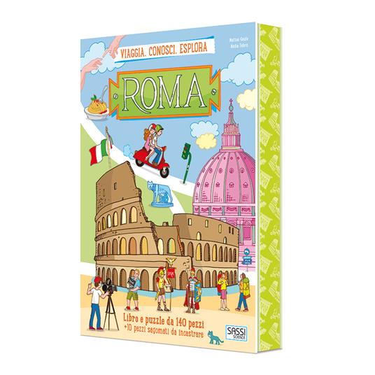 LaFeltrinelli Roma. Viaggia conosci esplora. Libro puzzle
