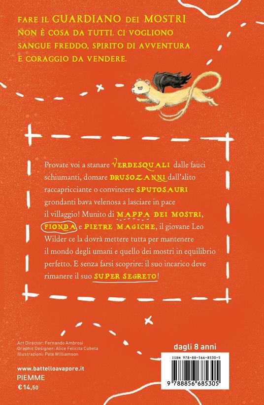 LaFeltrinelli Sputi Letali. Leo E La Mappa Dei Mostri