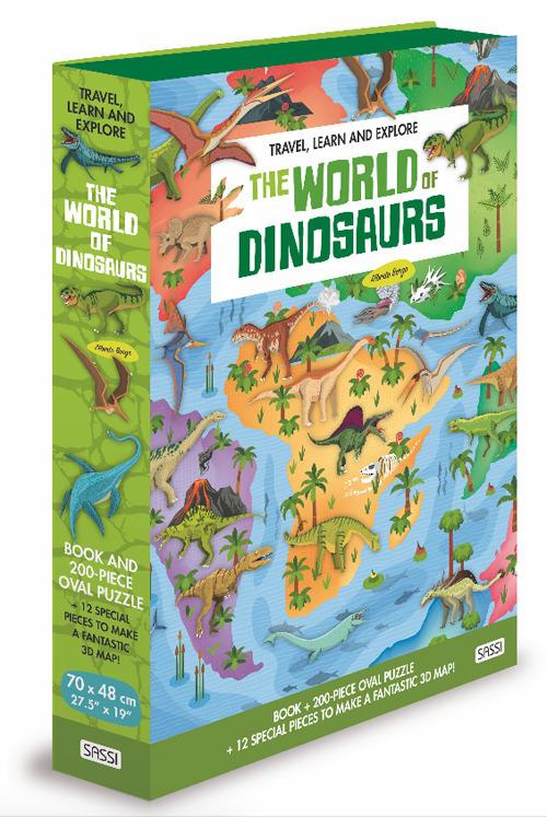 LaFeltrinelli The world of dinosaurs. Travel learn and explore. Ediz. a colori. Con puzzle