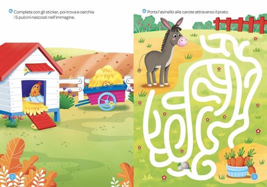 LaFeltrinelli Tutti Alla Fattoria. Mini Sticker. Ediz. A Colori