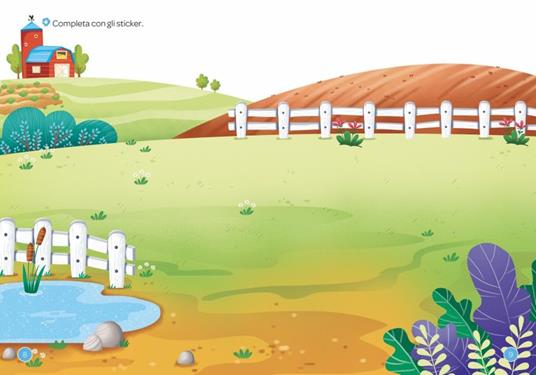 LaFeltrinelli Tutti Alla Fattoria. Mini Sticker. Ediz. A Colori