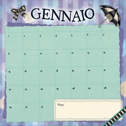 LaFeltrinelli Un Anno Da Sogno. Gorjuss. Calendario. Con Adesivi