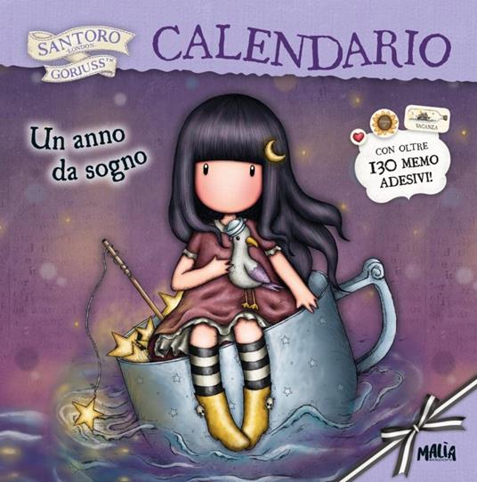 LaFeltrinelli Un anno da sogno. Gorjuss. Calendario. Con Adesivi