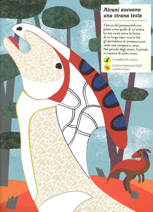LaFeltrinelli Viva I Dinosauri Il Mio Albo Della Natura. Con Adesivi. Ediz. Illustrata