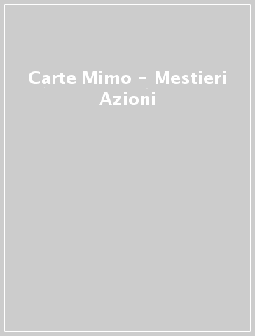 Mondadoristore Carte Mimo