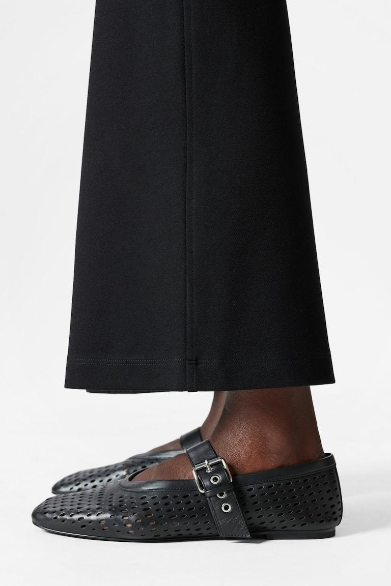 H&M Ballerine Mary Jane - Pelle scamosciata gialla - DONNA