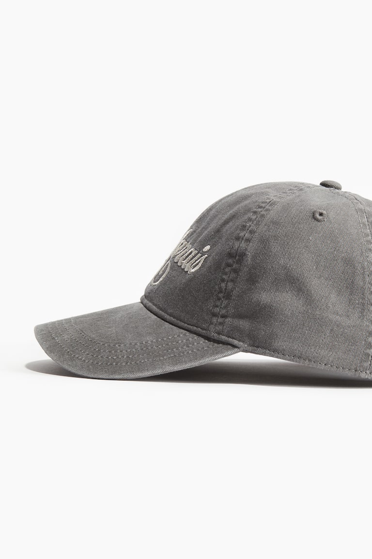 H&M Berretto In Cotone Con Motivo - Beige Chiaro/SOHO - DONNA