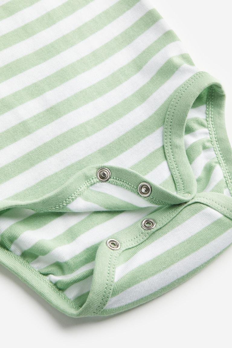 H&M Body A Maniche Corte 2 Pezzi - Blu Navy/veicoli - BAMBINO