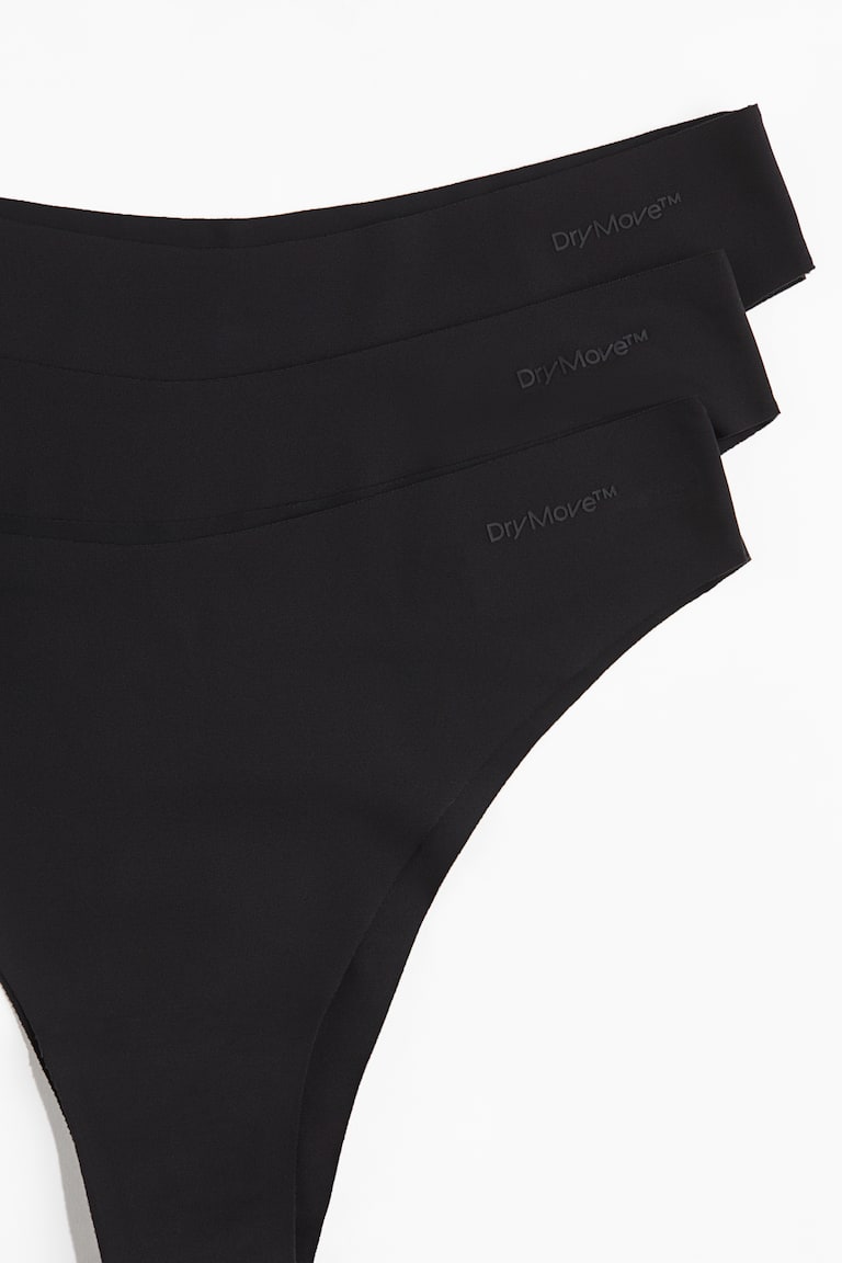 H&M Brazilian Sportive Con DryMove™ 3 Pezzi - Nero - DONNA