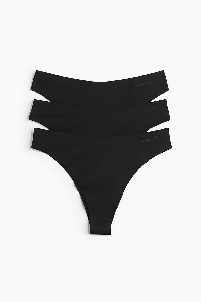 H&M Brazilian sportive con DryMove™ 3 pezzi - Nero - DONNA