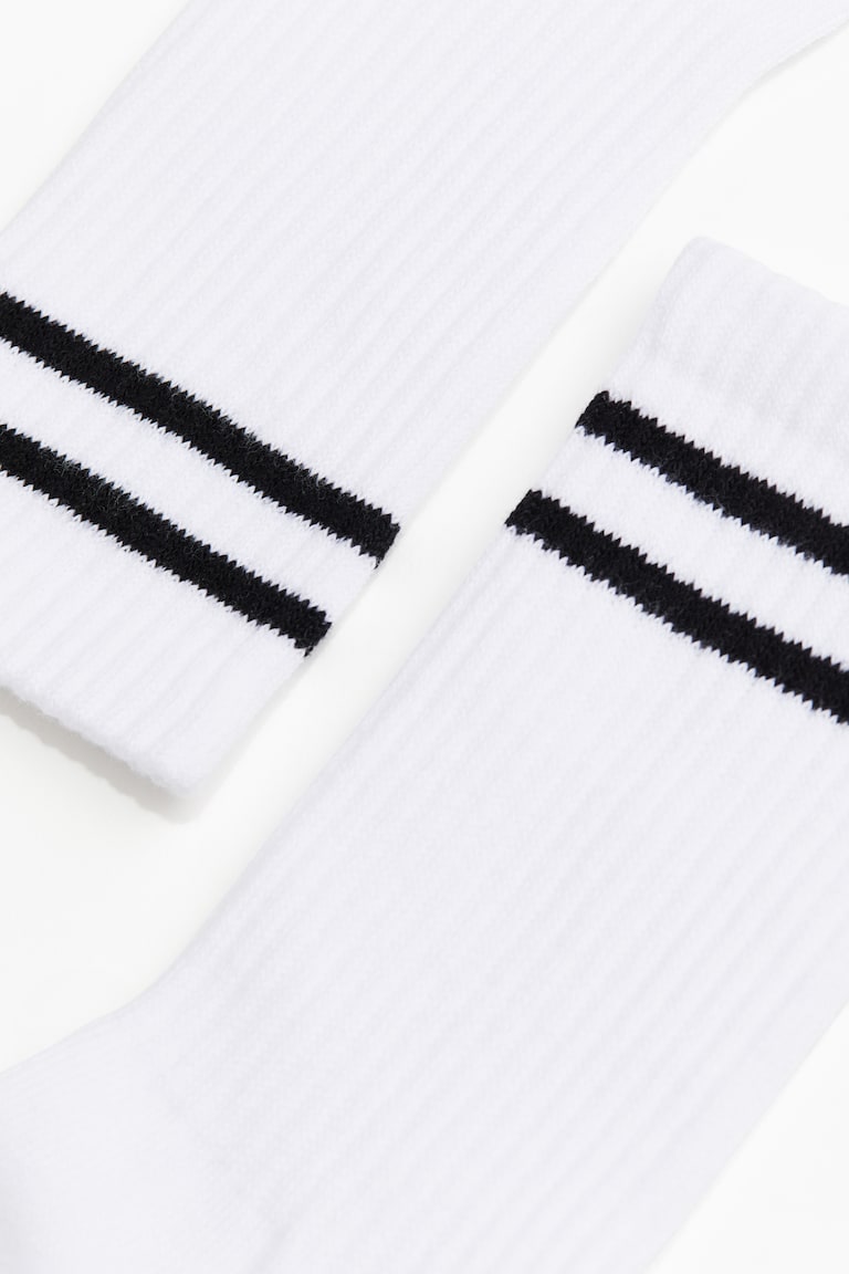 H&M Calzini Sportivi In DryMove™ 5 Paia - Nero/Active - UOMO