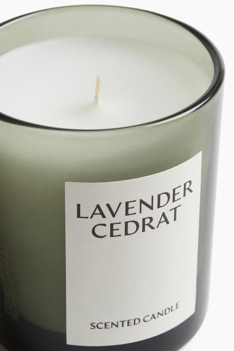 H&M Candela Profumata In Vasetto Di Vetro - Lavender Cedrat - HOME