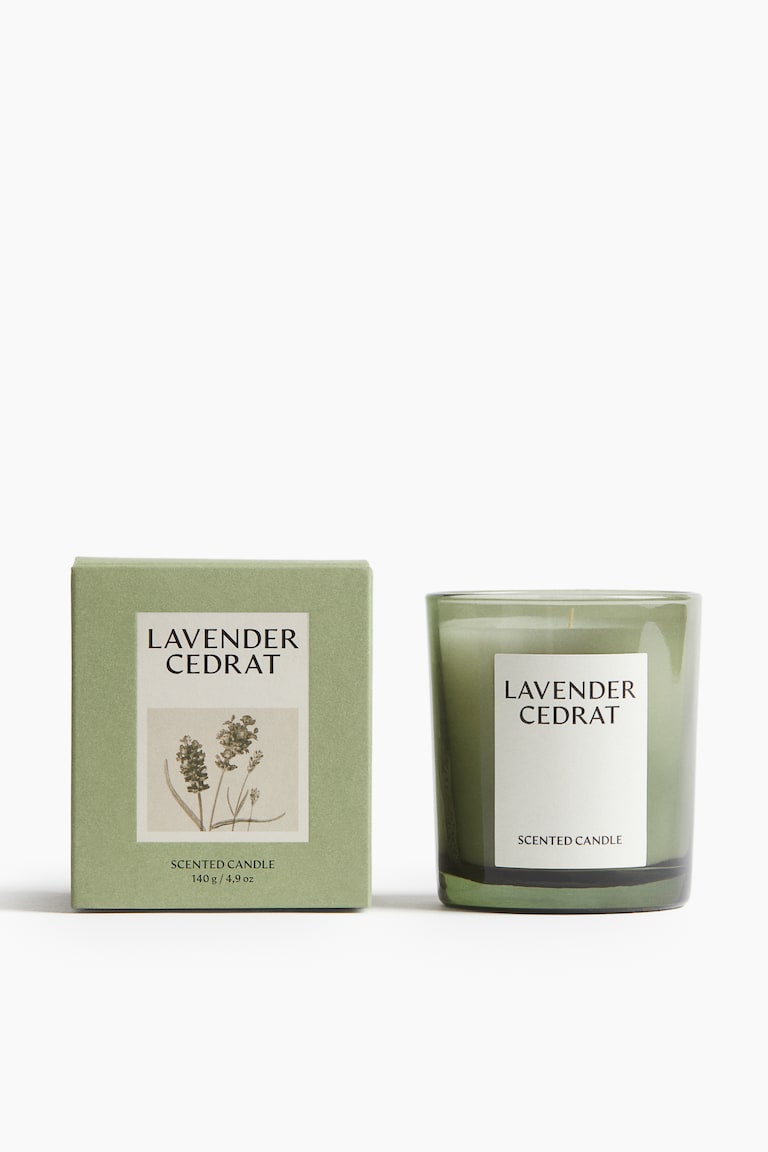 H&M Candela Profumata In Vasetto Di Vetro - Sunlit Neroli - HOME