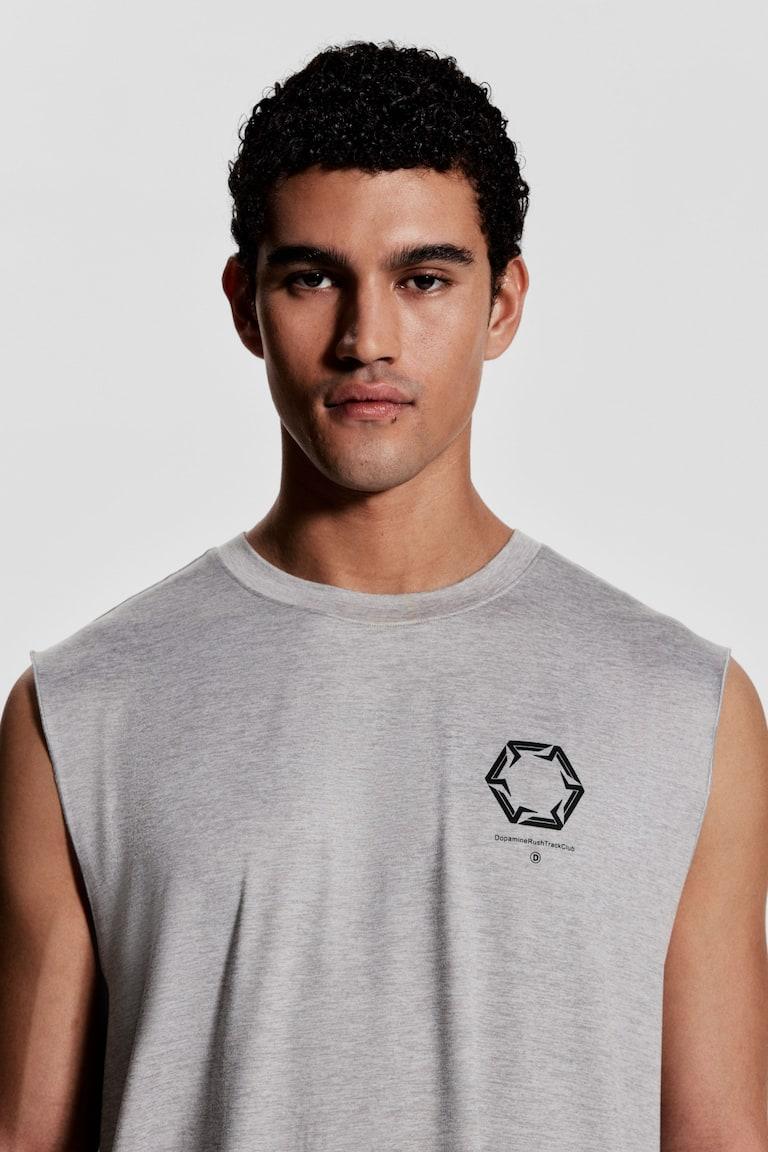 H&M Canotta Sportiva Con DryMove™ Loose Fit - Nero/Track Club - UOMO