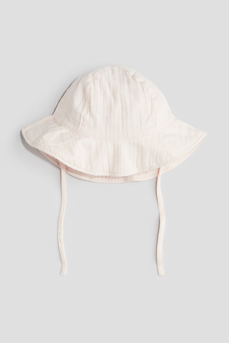 H&M Cappello per il sole in mussola di cotone - Verde chiaro - BAMBINO