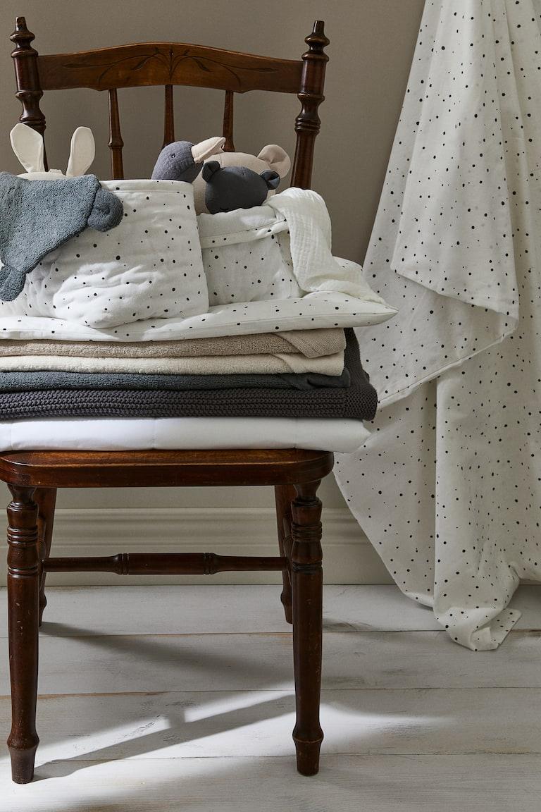 H&M Cesti portaoggetti trapuntato 2 pz - Beige chiaro - HOME