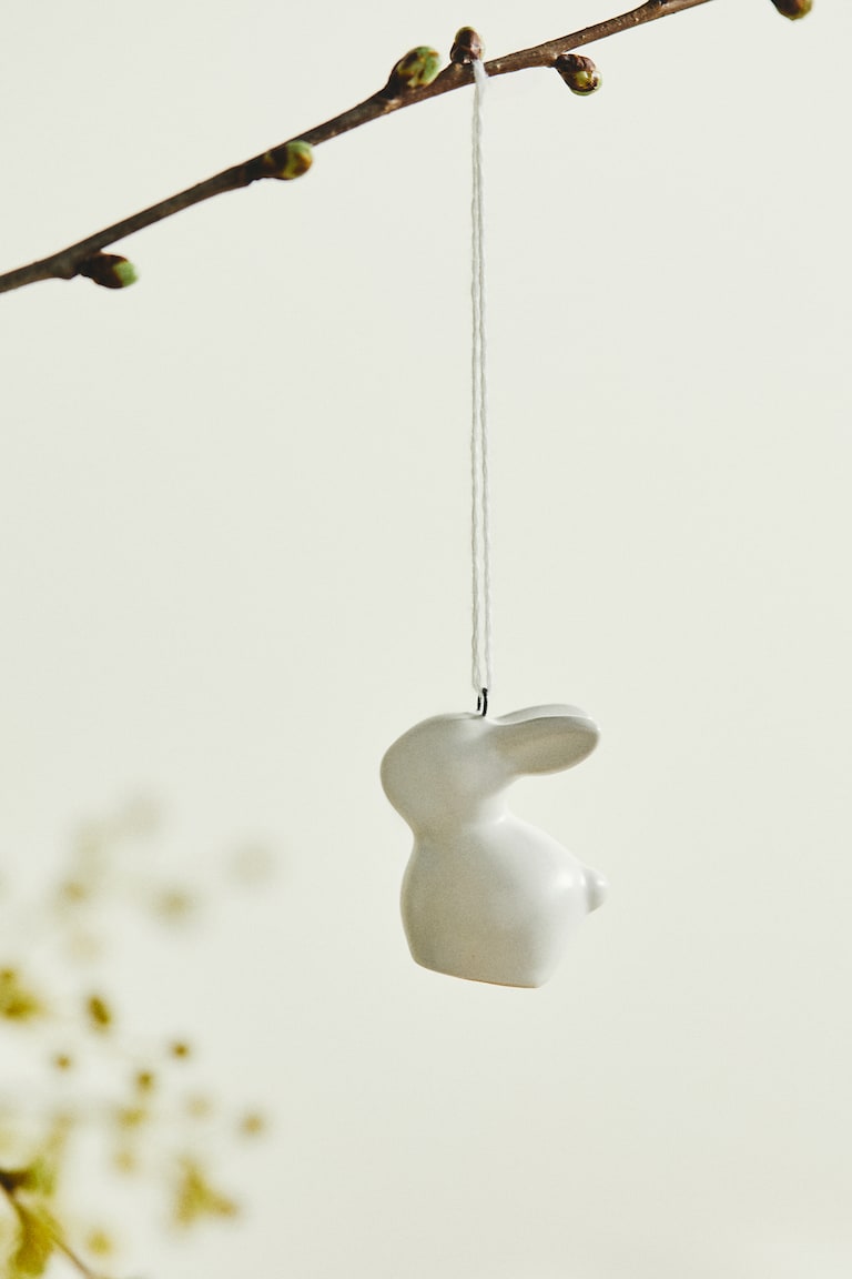 H&M Coniglietti pasquali in gres 2 pezzi - Giallo - HOME