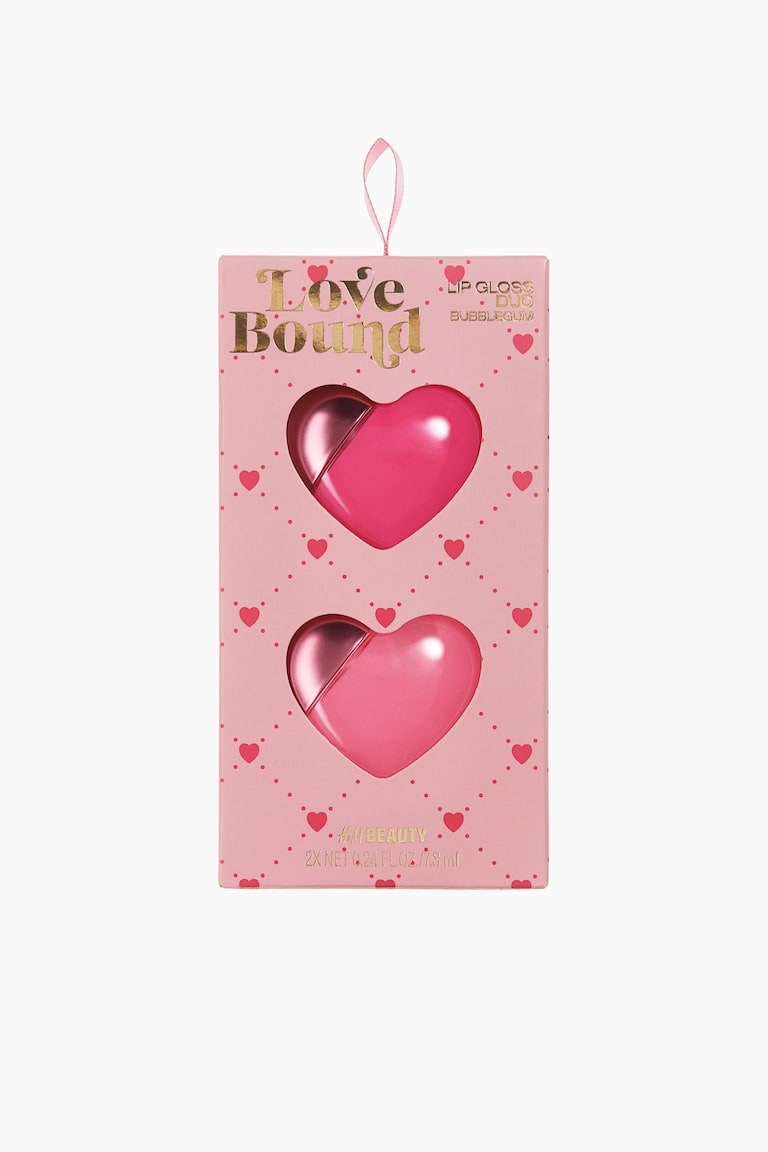 H&M Coppia Di Lip Gloss - Rosa/rosa Chiaro - Beauty All