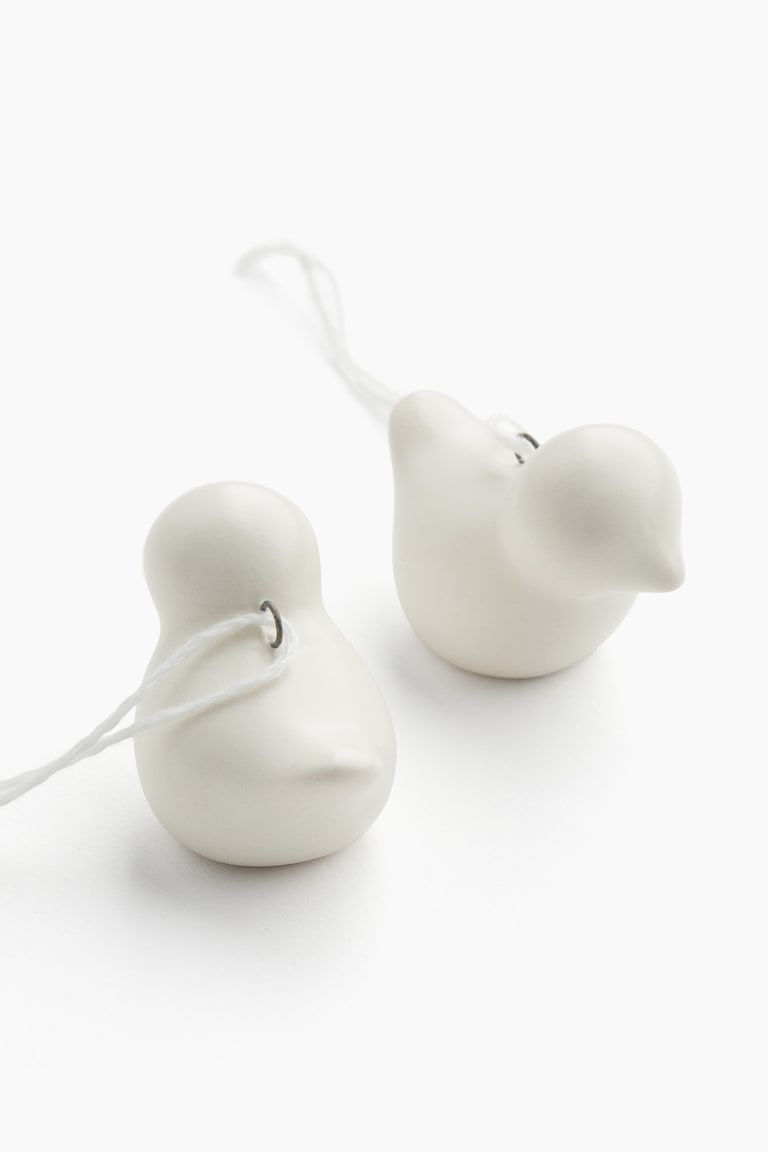 H&M Decorazioni Pasquali In Gres 2 Pezzi - Giallo - HOME