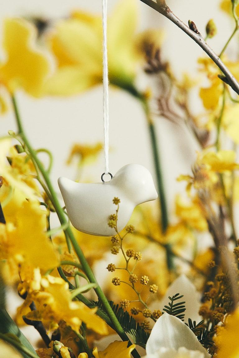 H&M Decorazioni pasquali in gres 2 pezzi - Giallo - HOME