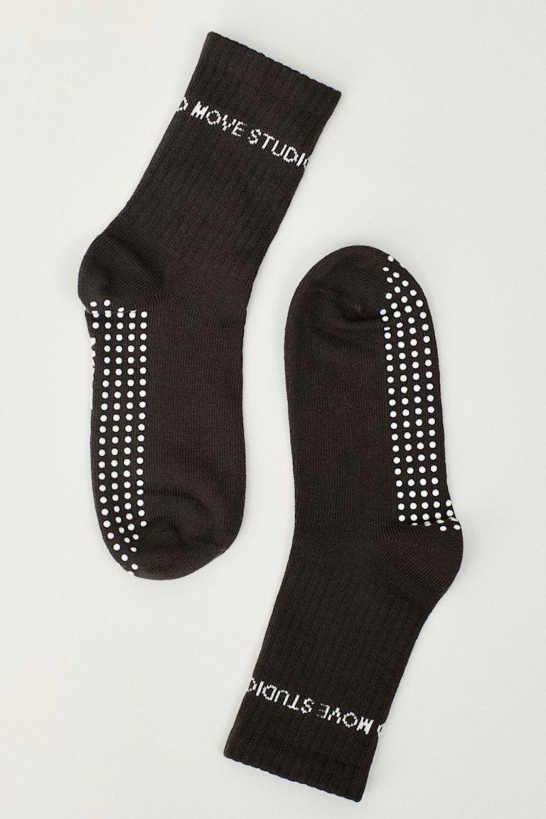 H&M 2-pack yoga socks - Nero - DONNA