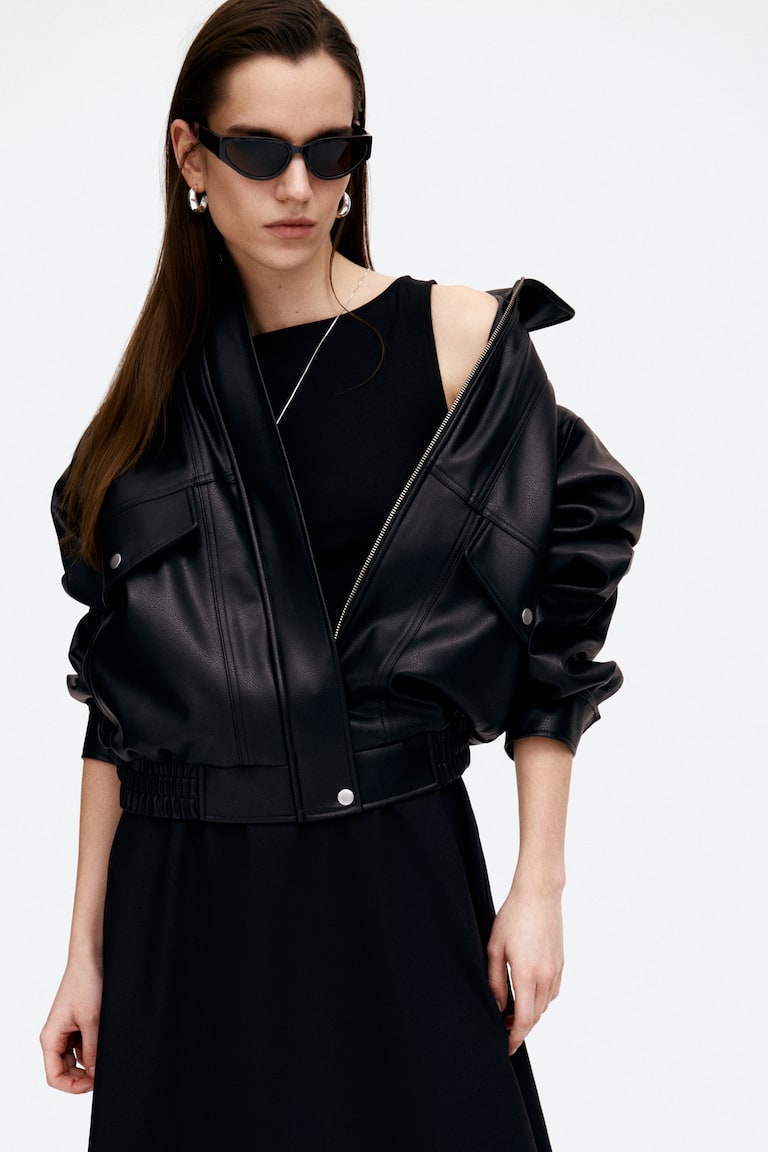 H&M Abito Smanicato Con Gonna Svasata. - Bianco - DONNA