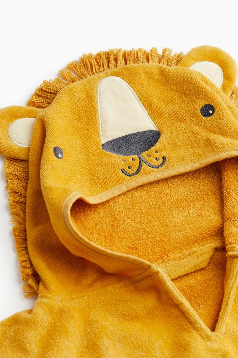 H&M Accappatoio A Poncho - Giallo/leone - HOME