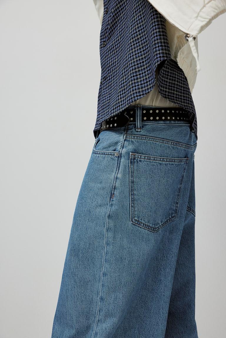 H&M Baggy Jeans - Blu Denim - UOMO