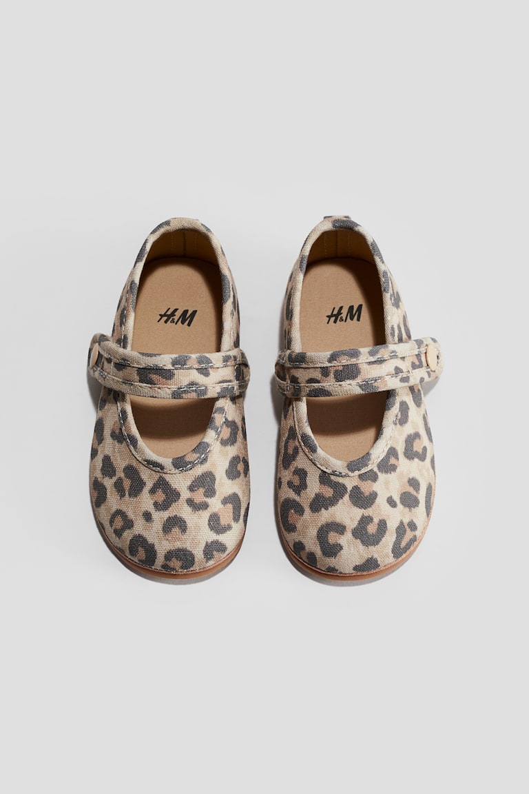 H&M Ballerine - Beige/leopardato - BAMBINO