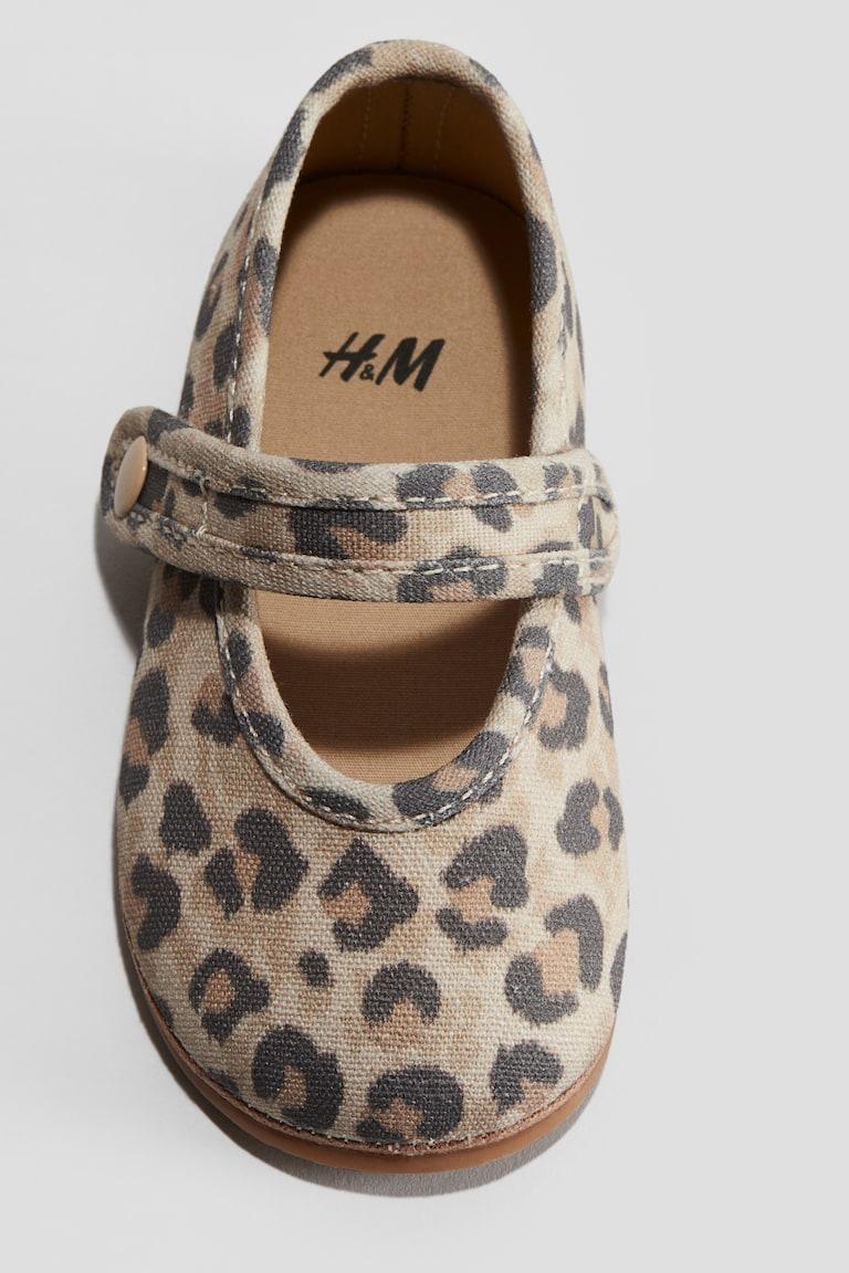 H&M Ballerine - Beige/leopardato - BAMBINO