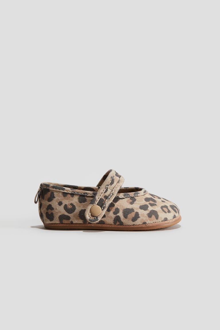 H&M Ballerine - Beige/leopardato - BAMBINO