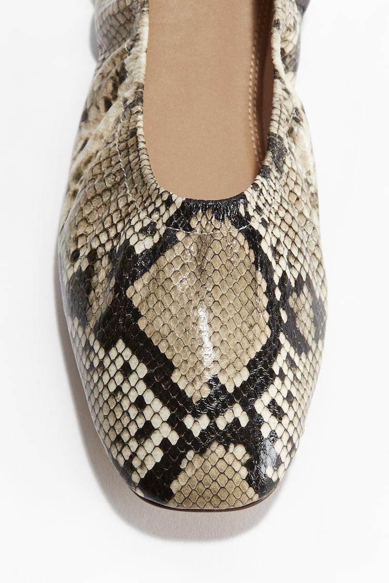 H&M Ballerine - Blu-grigio Chiaro - DONNA