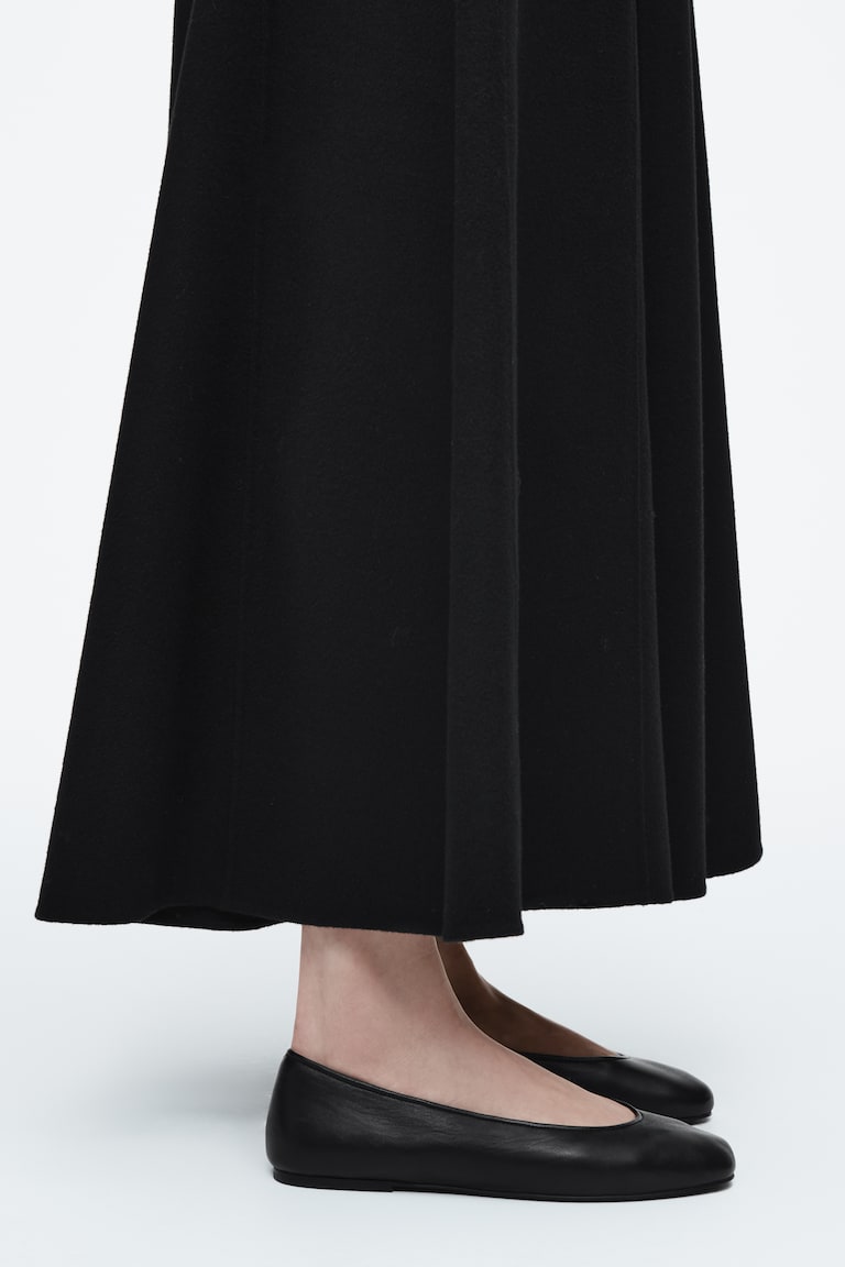 H&M BALLERINE IN PELLE - ÉCRU - DONNA